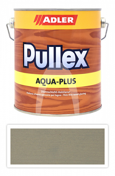 ADLER Pullex Aqua-Plus - vodou ředitelná lazura na dřevo 2.5 l Spok ST 04/1