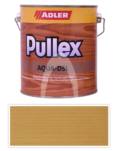 ADLER Pullex Aqua DSL - vodou ředitelná lazura na dřevo 2.5 l Dune ST 06/2