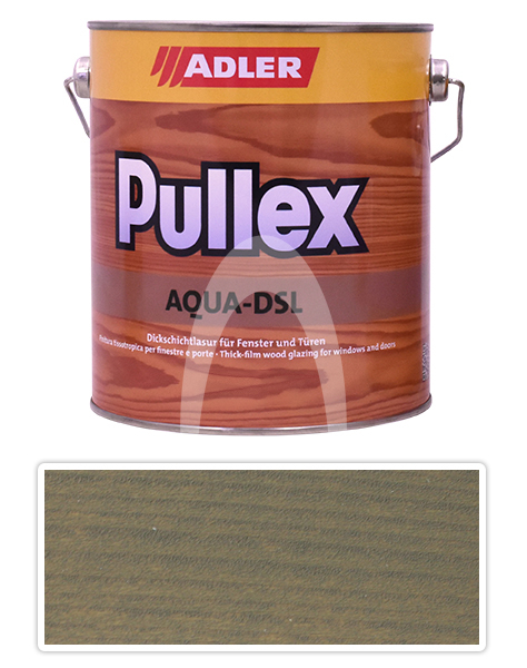 ADLER Pullex Aqua DSL - vodou ředitelná lazura na dřevo 2.5 l Matrix ST 04/4