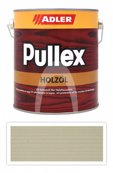 ADLER Pullex Holzöl - olej na ochranu dřeva v exteriéru 2.5 l Weisser Tiger ST 06/1