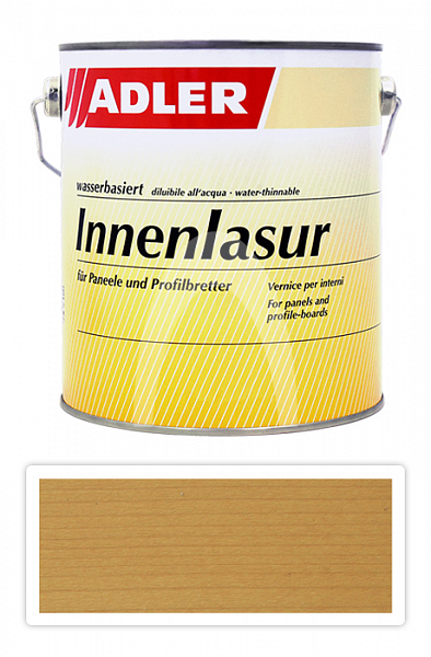 ADLER Innenlasur UV 100 - přírodní lazura na dřevo pro interiéry 2.5 l Dune ST 06/2