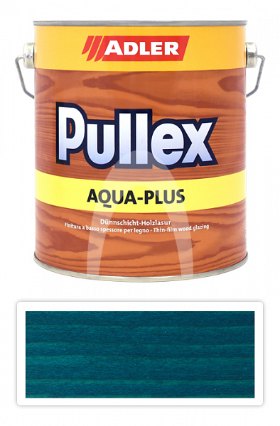 ADLER Pullex Aqua-Plus - vodou ředitelná lazura na dřevo 2.5 l Kolibri ST 07/4