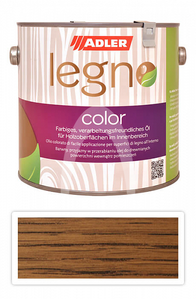 ADLER Legno Color - zbarvující olej pro ošetření dřevin 2.5 l Nasi Goreng ST 11/2