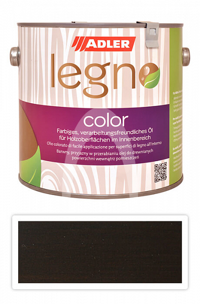 ADLER Legno Color - zbarvující olej pro ošetření dřevin 2.5 l Brown Sugar ST 09/5