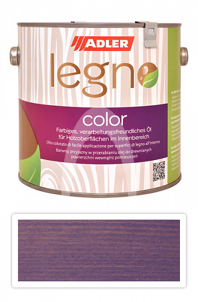ADLER Legno Color - zbarvující olej pro ošetření dřevin 2.5 l Circe ST 12/4