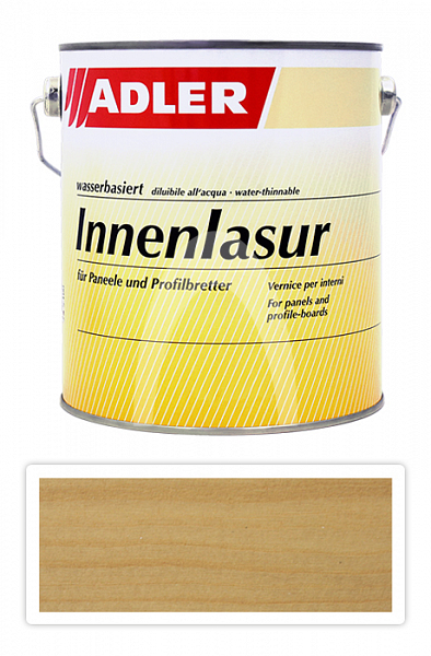 ADLER Innenlasur UV 100 - přírodní lazura na dřevo pro interiéry 2.5 l Crémant ST 13/3