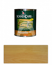 SCANDICCARE Gartenmöbel Öl - olej na zahradní nábytek 1 l Bezbarvý