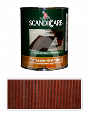 SCANDICCARE Terrassen Öl - přírodní terasový olej 1 l Tmavé dřevo