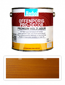 HERBOL Offenporig Pro Decor - univerzální lazura na dřevo 2.5 l Pinie 1400
