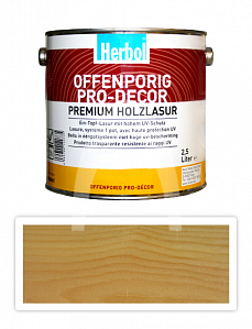 HERBOL Offenporig Pro Decor - univerzální lazura na dřevo 2.5 l Bezbarvá 0450