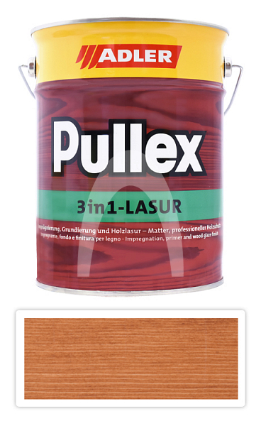 ADLER Pullex 3in1 Lasur - tenkovrstvá impregnační lazura 5 l Borovice 4435050046