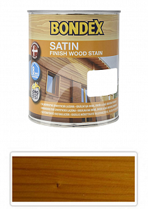 BONDEX Satin - silnovrstvá lazura pro ošetření dřeva v exteriéru 0.75 l Oregonská pinie 904