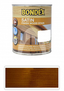 BONDEX Satin - silnovrstvá lazura pro ošetření dřeva v exteriéru 0.75 l Teak 905