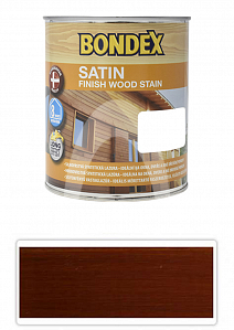 BONDEX Satin - silnovrstvá lazura pro ošetření dřeva v exteriéru 0.75 l Redwood 909