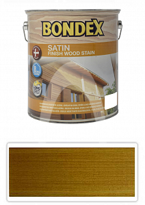 BONDEX Satin - silnovrstvá lazura pro ošetření dřeva v exteriéru 5 l Dub 922