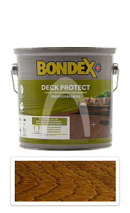 BONDEX Deck Protect - ochranný syntetický olej na dřevo v exteriéru 2.5 l Teak