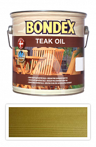 BONDEX Teak Oil - přírodní týkový olej 2.5 l Bezbarvý