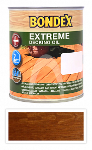 BONDEX Extreme Decking Oil - rychleschnoucí napouštěcí olej 0.75 l Teak