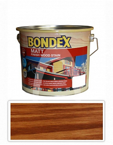 BONDEX Matt - tenkovrstvá syntetická lazura 2.5 l Redwood 743