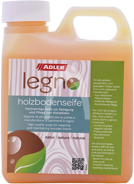 ADLER Legno Holzbodenseife - údržbové mýdlo 1 l