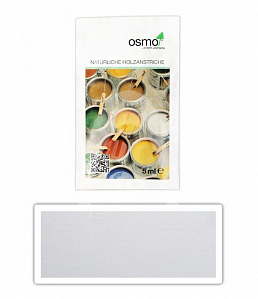 OSMO Dekorační vosk intenzivní odstíny 0.005 l Bílý mat 3186 vzorek