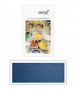 OSMO Dekorační vosk intenzivní odstíny 0.005 l Modrý 3125 vzorek