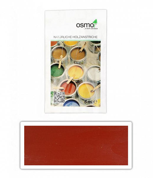 OSMO Selská barva 0.005 l Nordicky červená 2308 vzorek
