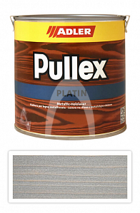 ADLER Pullex Platin - lazura na dřevo pro exteriér 0.75 l Achatgrau