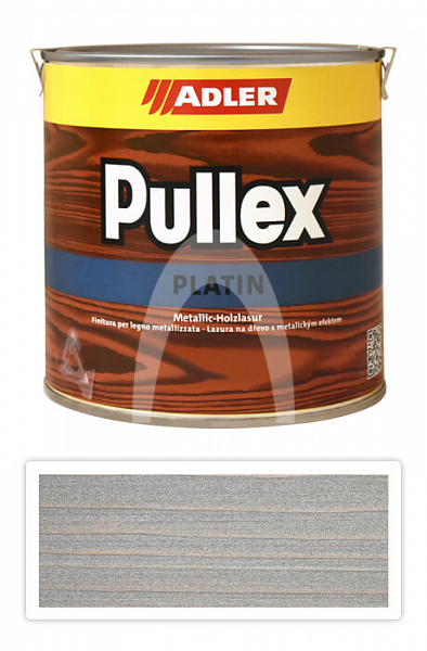 ADLER Pullex Platin - lazura na dřevo pro exteriér 0.75 l Achatgrau