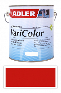 ADLER Varicolor - vodou ředitelná krycí barva univerzál 2.5 l Dopravní červená RAL 3020