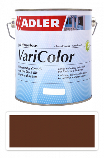 ADLER Varicolor - vodou ředitelná krycí barva univerzál 2.5 l Rehbraun / Světle žlutohnědá RAL 8007