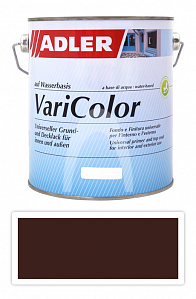 ADLER Varicolor - vodou ředitelná krycí barva univerzál 2.5 l Mahagonová hnědá RAL 8016