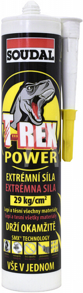 SOUDAL T-REX POWER - lepicí tmel 290 ml