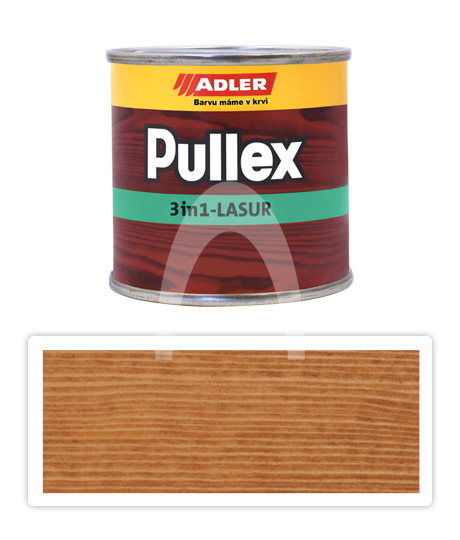 ADLER Pullex 3in1 Lasur - tenkovrstvá impregnační lazura 0.075 l Modřín 4435050045 - vzorek