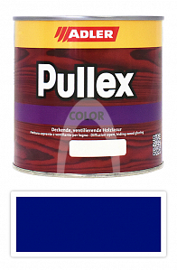 ADLER Pullex Color - krycí barva na dřevo 0.75 l Ultramarinblau / Ultramarínová RAL 5002