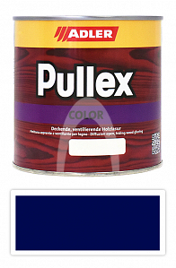 ADLER Pullex Color - krycí barva na dřevo 0.75 l Nachtblau / Noční modrá RAL 5022