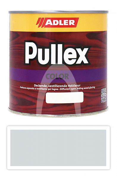 ADLER Pullex Color - krycí barva na dřevo 0.75 l Lichtgrau / Světle šedá RAL 7035