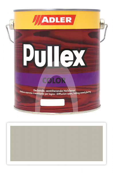 ADLER Pullex Color - krycí barva na dřevo 2.5 l Kieselgrau / Štěrková šedá RAL 7032