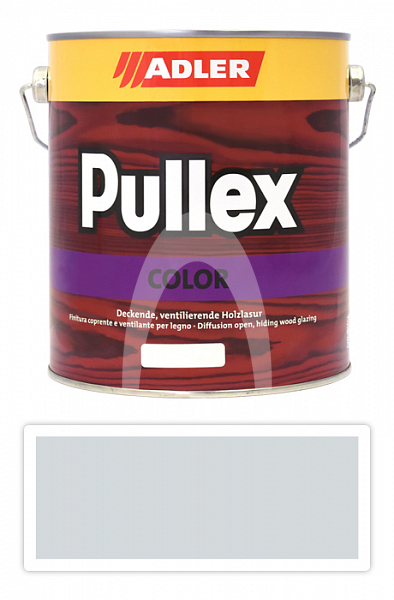 ADLER Pullex Color - krycí barva na dřevo 2.5 l Lichtgrau / Světle šedá RAL 7035
