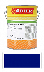 ADLER Lignovit Color - vodou ředitelná krycí barva 4 l Ultramarinblau / Ultramarínová RAL 5002