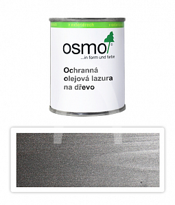 OSMO Ochranná olejová lazura Efekt 0.125 l Onyx stříbrný 1143
