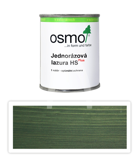 OSMO Jednorázová lazura HS 0.125 l Jedlová zeleň 9242
