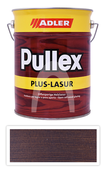 ADLER Pullex Plus Lasur - lazura na ochranu dřeva v exteriéru 4.5 l Palisandr 50324