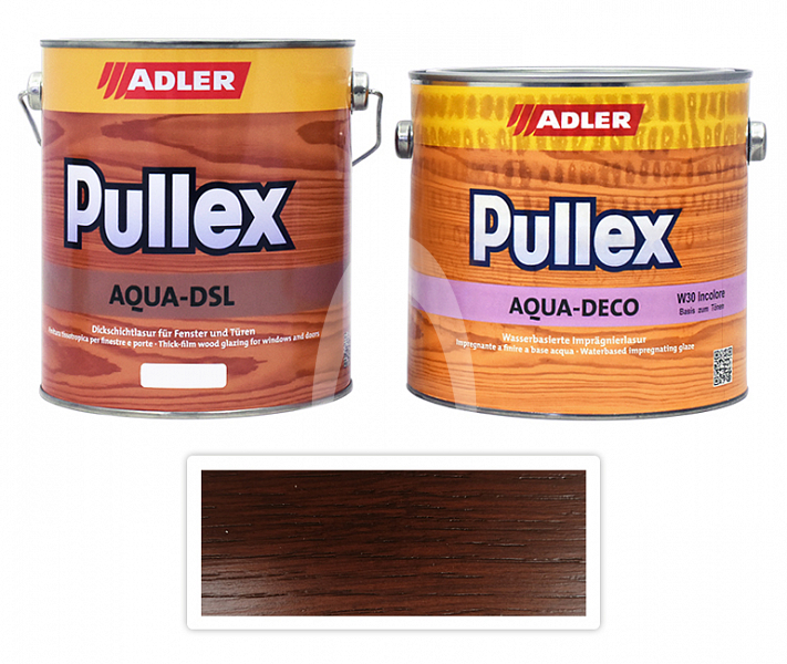 ADLER Sada - renovace dřevěných oken 2.5 l Kastanie F013