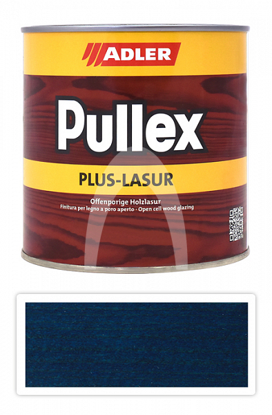 ADLER Pullex Plus Lasur - lazura na ochranu dřeva v exteriéru 0.75 l Blauer Morpho ST 07/1