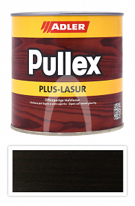 ADLER Pullex Plus Lasur - lazura na ochranu dřeva v exteriéru 0.75 l Eben LW 02/5