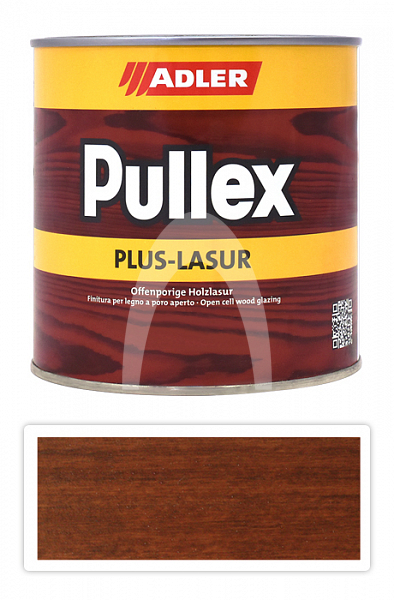 ADLER Pullex Plus Lasur - lazura na ochranu dřeva v exteriéru 0.75 l Holzweg LW 04/4