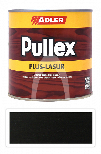 ADLER Pullex Plus Lasur - lazura na ochranu dřeva v exteriéru 0.75 l Kohle LW 06/5