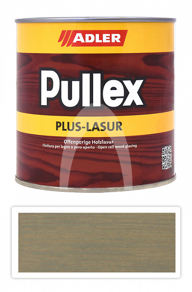 ADLER Pullex Plus Lasur - lazura na ochranu dřeva v exteriéru 0.75 l Nanny LW 06/2