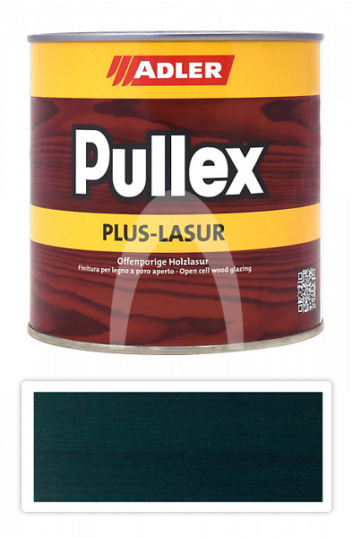ADLER Pullex Plus Lasur - lazura na ochranu dřeva v exteriéru 0.75 l Waldviertel LW 07/4